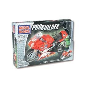 Mega Bloks - Jeu de construction - Motocycle