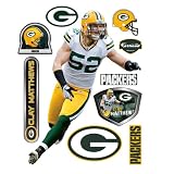 Fathead NFL Green Bay Packers Clay Matthews Wall Graphic