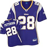 Reebok - Reebok Minnesota Vikings Adrian Peterson Women's Premier Team Color Jersey