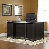 Executive Computer Desk - Estate Black Finish