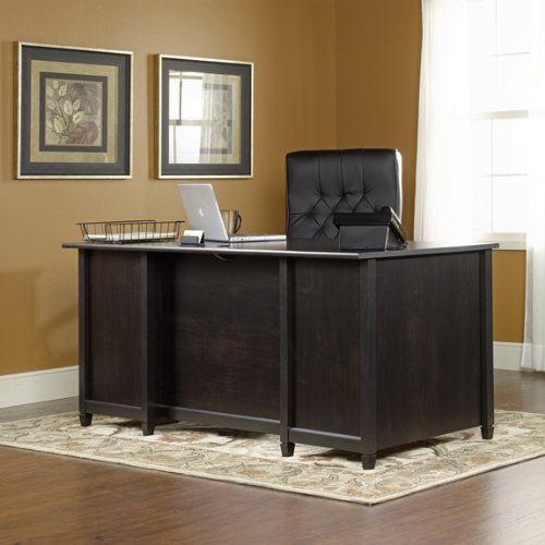 Executive Computer Desk Estate Black Finish artuistgi