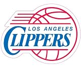 Los Angeles Clippers Glass Tatz Mini-Cutz Window Decal