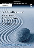 A handbook of corporate governance and social responsibility