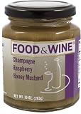 Review Food & Wine Magazine  / Food & Wine Magazine Champagne Raspberry Honey Mustard, 10-Ounce Jars (Pack of 6)