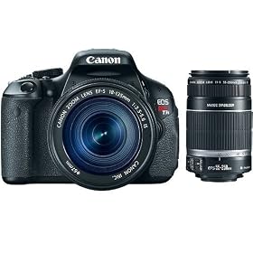 Canon 5169B005L1-KIT Eos Rebel T3i Ef-s 18-135mm With Added Lens 55-250mm [2044b002]