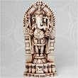 Hand Casted Stone Dust Standing Ganesh Statue