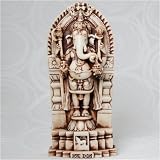 Hand Casted Stone Dust Standing Ganesh Statue