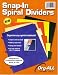 Notebook Organizer, Snap-In Spiral Dividers