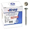 Kreg SML-C150 - 500 1 1/2-Inch Pocket Hole Screws No.8 Coarse, Washer-Head, 500 Count