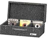 Odyssey C45200 Carpeted Case For 45 Rpm Vinyl Records (200) With Surface Mount Hardware