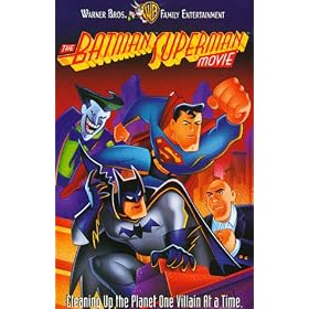 The Batman Superman Movie  [VHS]