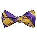G2303 - Omega Psi Phi Imitation Silk Bow Tie & Handkerchief Set