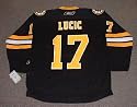 MILAN LUCIC Boston Bruins REEBOK RBK Premier Alternate Home NHL Hockey Jersey