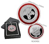 Florida Panthers Silver Coin Ornament