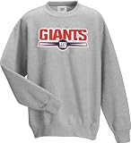 New York Giants Steel Tek Patch Crewneck Sweatshirt