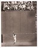 Willie Mays The Catch B&W 8x10 Photo