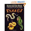 Glow-in-the-Dark Tattoos Snakes (Dover Tattoos)