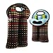 Two Bottle Tote - Dot Pattern