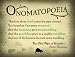 Onomatopoeia Art Poster Print, 24x18