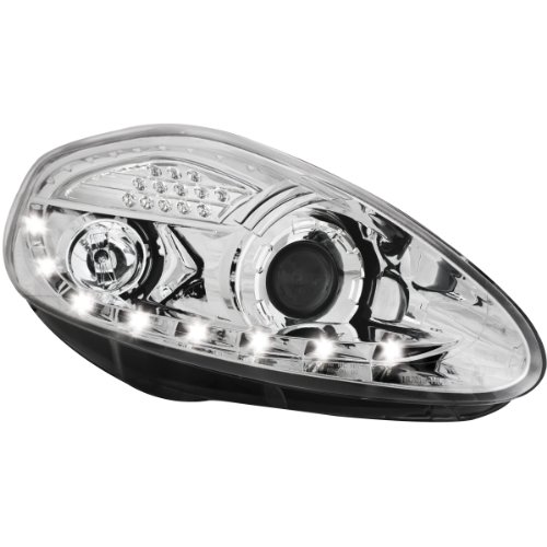 Dectane SWFI03GXL Dayline Scheinwerfer Fiat G.Punto 05-09 _ TFL-Optik _ chrome Preisvergleich
