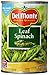 Del Monte Whole Leaf Spinach, 13.5-Ounce Cans (Pack of 12)