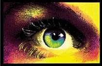 Eye (Close Up) Flocked Blacklight Poster Print - 24" X 36"
