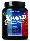 Dymatize Nutrition Xpand Nitric Oxide Reactor Pre & Post Workout Formula, Grape, 2.04-Pound Tub