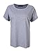 Leadingstar Women's Casual Round Collar Print Short Sleeve T-Shirt Blouse Tops