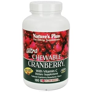 Nature's Plus - Ultra Chewable Cranberry - 180 Wafers picture