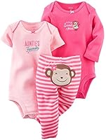 Carter's Baby Girls' 3 Piece Take Me Away Set (Baby)