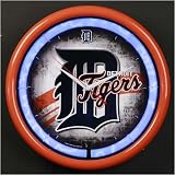 Detroit Tigers Plasma Wall Clock