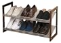 Rubbermaid 2-Tier Stackable Shoe Shelf