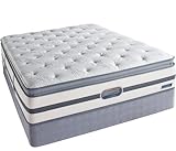 Simmons Beautyrest Recharge Plush Pillow Top King Mattress Pocketed Coil Gel Memory Foam
