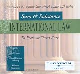 Burrs Sum And Substance Audio Set on International Law