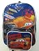 Disney's Cars - School Supplies - 16 In Blue Backpack with Lunch Kit