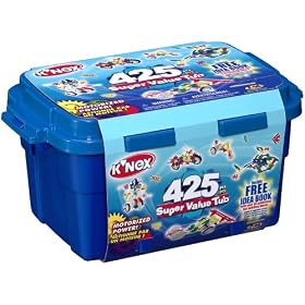 K'NEX Super Value Tub- 425 Piece Set