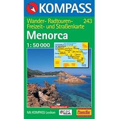 Kompass Karten Menorca