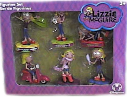 Disney Lizzie Mcguire Figurine Set