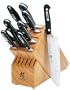 Zwilling J.A. Henckels Twin Pro S Stainless-Steel 10-Piece Knife Set with Block