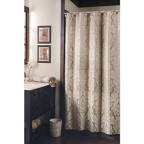 Croscill Gold Villeroy Shower Curtain