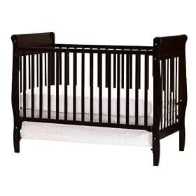 Graco Sarah 4 in 1 Convertible Crib - Espresso
