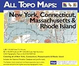 iGage All Topo Maps CT/MA/NY/RI Map CD-ROM (Windows)