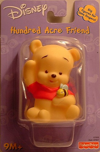 Disney Baby, Winnie the Pooh Bear Bath Rubber Toy 9m+