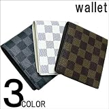 （リッキーアンドヒッキー）Rickey&Hickey　ブロックチェック2つ折り財布