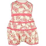 New RABBIT MOON Newborn Baby CORAL BLOOMER Girls 0-18M