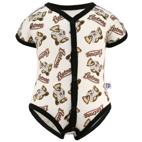 MLB Infant/Toddler Boys' Houston Astros Onesie (Navy , 3/6)