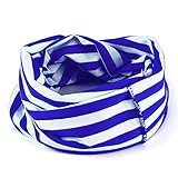 MIOIM® 首も肩も あったか スヌード ボリューム ある マフラー 横縞＆無地 襟巻き ネックウォーマー 子供 キッズ マフラー ストール 秋冬