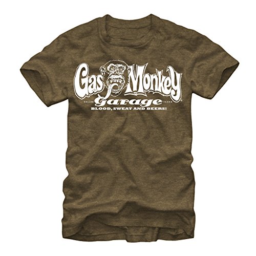 Gas Monkey Blood, Sweat, and Beers Mens S Graphic T Shirt - Fifth Sun