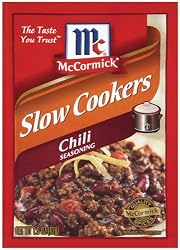 McCormick Slow Cookers Chili Seasoning, 1.5-Ounce Units (Pack of 12)
