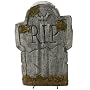 22 inch Mossy Bat Tombstone